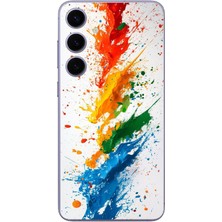 Le Balvo Samsung Galaxy S24 Plus Uyumlu Renk Skalası Baskılı Silikon Kılıf