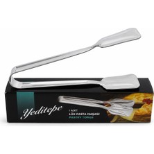 Yeditepe Paslanmaz Çelik Pasta Maşası – Lüks Servis Maşası, Tatlı & Pasta Tutacağı, Çok Amaçlı Mutfak Maşası