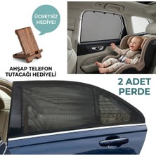  ıki adet oto güneşlik perde araba yan cam perdesi güneş önleyici araç ıçi güneşliği oto sinekliği araç güneşlik güneş geçirmez perde