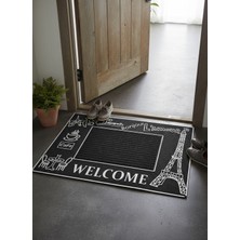Başak Ev Tekstili Kalın Sert Plastik Kapı Önü Paspası 70 x 40 cm - Çamur Sıyırıcı ve Kir Tutucu