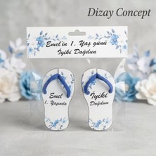 Dizay Concept 30 Adet Renkli Lastik Toka Detaylı Doğum Günü Hediyeliği Dizay - 5