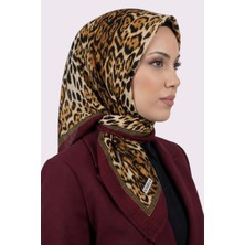 Hadiora Haki Leopar Desenli Mio Caz Eşarp