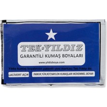 Tek Yıldız 28 - Kumaş Boyası Lacivert Açık 11 Gr