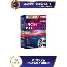 Nutraxin Iron Max (Toplam 90 Tablet)