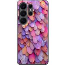 Le Balvo Samsung Galaxy S26 Ultra Uyumlu Tüylü Kalpler Baskılı Silikon Kılıf