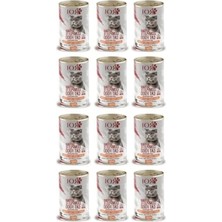 Die Grup Yüksek Proteinli Somonlu Yetişkin Kedi Konservesi 415 gr x 12 Adet