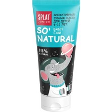 Splat Bubble Gum Çocuk Diş Macunu 73 gr 6-11 Yaş Için Doğal Aroma ve Özelliklerle Zenginleştirilmiş
