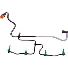 WINTECH Enjektör Geri Dönüş Borusu Land Rover Defen Er 110-TD4 For -2007-2016, Defen Er 130-TD4 For -2007 -  2016, Defen Er 90-Td4 For -2007-2016 (1 Ad )