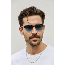 Ren Eyewear AZURE Mavi Camlı Asetat Çerçeve ERKEK Güneş Gözlüğü uv400 koruma premium seri
