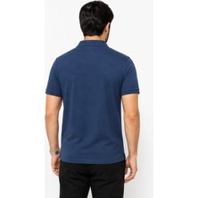 Boss  Fermuar Yaka  Lacivert  Regular Fit Erkek Tshırt