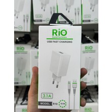 18W 3.1A USB - Micro Şarj Seti Samsung Xiaomi Uyumlu Hızlı ve Ekonomik