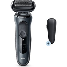 Braun 60N1000S - Braun Series 6 60-N1000S Tıraş Makinesi, Gri