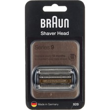 Braun 4210201153344 Elektrikli Tıraş Makinesi Yedek Parçası 92B, Siyah