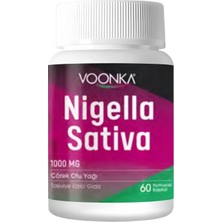 Vonka Voonka Nigella Sativa Çörek Otu Yağı 1000 Mg 60 Kapsül