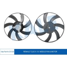 Kale Fan Motoru Motor  Renault Clıo Iı / Iıı / Modus (1 Ad )