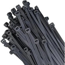 Luord - Store Powermaster 37 cm 3.6 mm Siyah Kablo Bağı (100'LÜ Paket)