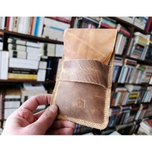 Mahfuz Gerçek Deri Özel Kalemleriniz Için Kalemlik Kalem Kutu ( 5*6 Kalem Için ) 28 cm \ 9.5 cm  DAK99