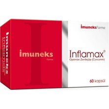 Imuneks Inflamax Optimize 60 Kapsül Zerdeçöp Içeren Türkiye Menşeli Sporcu Besini