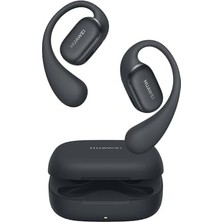 Huawei Freearc Açık Kulak Kulaklıklar, Sterling Sesli Bluetooth Kulaklıklar, Optimum Destek ve Konfor, IP57 Su Geçirmez, 28 Saat Çalma Süresi, Spor Kulaklıkları, Ios ve Android ve Windows, Siyah