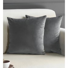 Metinev Studio Design: Minimalist Dokulu Premium Kadife Kırlent