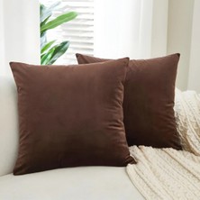 Metinev Studio Design: Minimalist Dokulu Premium Kadife Kırlent