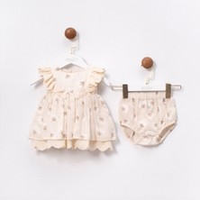 Butik Kız Bebek %100 Pamuklu Alt - Üst 2'li Takım