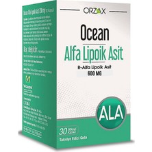 Ocean Alfa Lipoik Asit 600 Mg 30 Kapsül - 3 Adet