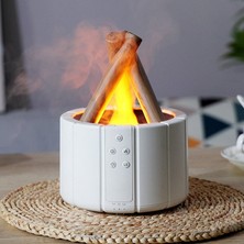 Çeşithane 3D Alev Efektli Aroma Difüzör 250ML LED Işıklı Ultrasonik Hava Nemlendirici