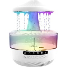 Çeşithane Yağmur Efektli Aroma Difüzör Bluetooth Hoparlör LED Işıklı Hava Nemlendirici