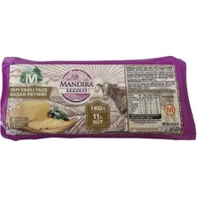 Mandıra Lezzeti Tam Yağlı Taze Kaşar Peyniri kg