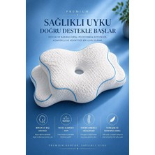 EpiRelax Ortopedik Servikal Boyun Yastığı Boyun ve Omurga Destekli