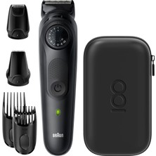 Braun Beardtrimmer Bt7 Design Edition Sakal Kesme Makinesi, Siyah, Braun'un 100 Yılı