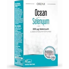 Ocean Orzax Selenyum Takviye Edici Gıda 60 Tablet