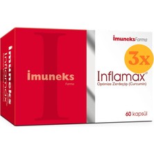 Imuneks Inflamax Optimize 60 Kapsül - 3 Adet (Toplam 180 Kapsül)