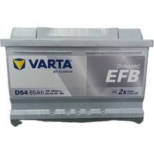  Varta 65 Ah. 650A (En) Blue Dynamıc Efb (Üretim TARİHİ:2025)