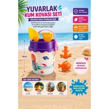 Güzelyüz Avm Kız Model 18 cm Aksesuarlı Deniz - Plaj Kum Kovası Oyun Seti 1 Adet Karma Model
