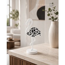 ArtPera 3D Flamingo Dekoratif Biblo | Modern Masa Üstü Obje | Salon Vitrin ve Raf Dekoru