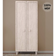 Comiet Nilüfer2 Kapak Ayaklı Tasarım Gardırop