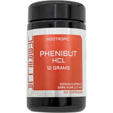 Umbrella  Phenıbut Hcl (60 Capsules) (200MG/CAPSULE, 12 Grams Total).