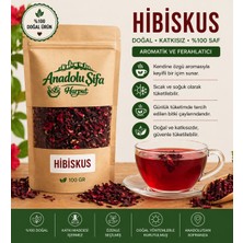 Anadolu Şifa Harput Hibiskus (Hibiscus) 100GR Doğal Kurutulmuş Ürün
