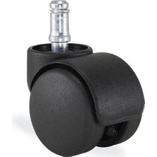 Emes Ofis Sandalyesi Tekeri Pimli 11 mm Standart Sedef-1 Adet Gönderim