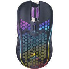 Kablosuz, Şarj Edilebilir 7 Tuşlu Oyuncu Bilgisayar Faresi (Q2) - Kablosuz Mouse