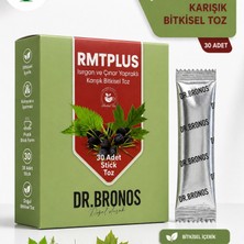 Çare Burada Çareburada | Dr. Bronos Rmt Plus Isırgan ve Çınar Yapraklı Karışık Bitkisel Toz 30 Stick