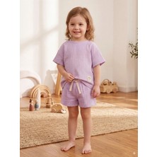 Elibaby Müslin %100 Pamuk Oversize Bebek Çocuk Takım