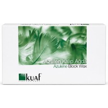 Kuaf Azulene Kalıp Ağda 400 ml – Azulen Block Wax Profesyonel Sir Ağda, Hassas Ciltler Için, Yatıştırıcı Etki, Tüm Vücut Uyumlu