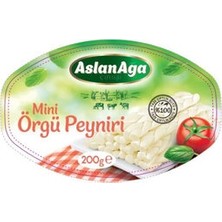 Aslanağa Çiftliği Mini Örgü Peyniri 200G