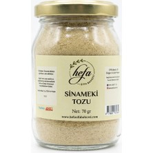 Hefa Şifa Bahçesi Sinameki Tozu 70 gr (Cam Şişe)
