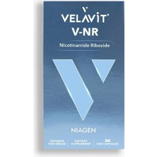 Velavit V-Nr - Patentli Nad Öncülü Nikotinamid Ribosid - Longevity - 30 Kapsül - Dezenfektan Hediyeli (%72 Alkol)