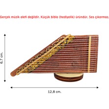 Pameron MNY6 Minyatür Kanun (Biblo, Hediyelik Eşya)