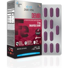Zade Vital Demir & Prebiyotik 30 Kapsül
